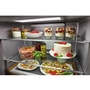 Réfrigérateur quatre portes avec porte à deux battants de 36 po, 19,4 Pi cu.. avec finition PrintShield™ KitchenAid - KRQC506MPS