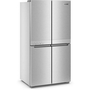 Réfrigérateur quatre portes avec porte à deux battants de 36 po, 19,4 Pi cu.. avec finition PrintShield™ KitchenAid - KRQC506MPS