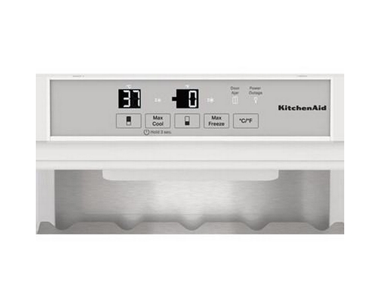 Réfrigérateur à congélateur inférieur encastré de 22 po, 8,84 Pi cu.. avec système de gestion de la température ExtendFresh™ KitchenAid - KBBX102MPA