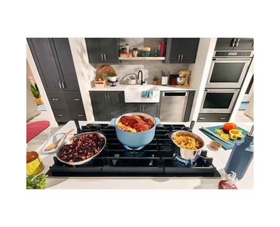 Table de cuisson encastrée à gaz de 30 po avec 5 brûleurs KitchenAid - KCGG530PBL