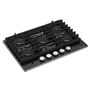 Table de cuisson encastrée à gaz de 30 po avec 5 brûleurs KitchenAid - KCGG530PBL