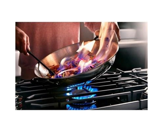 Table de cuisson encastrée à gaz de 36 po avec 5 brûleurs KitchenAid - KCGG536PBL