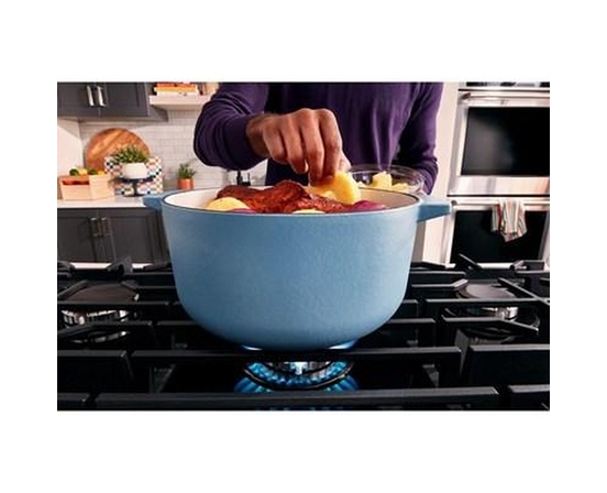 Table de cuisson encastrée à gaz de 36 po avec 5 brûleurs KitchenAid - KCGG536PBL