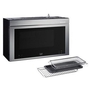 Four à micro-ondes à hotte intégrée de 30 po, 1,1 Pi cu.. avec technologie Air Fry KitchenAid - YKMMF530PPS