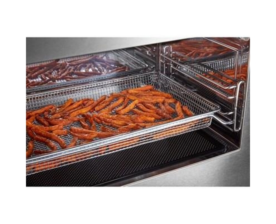 Four à micro-ondes à hotte intégrée de 30 po, 1,1 Pi cu.. avec technologie Air Fry KitchenAid - YKMMF530PPS