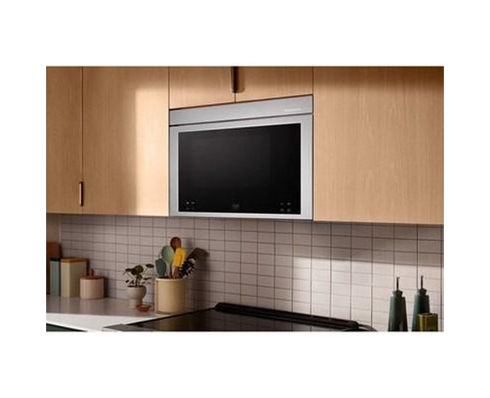 Four à micro-ondes à hotte intégrée de 30 po, 1,1 Pi cu.. avec technologie Air Fry KitchenAid - YKMMF530PPS