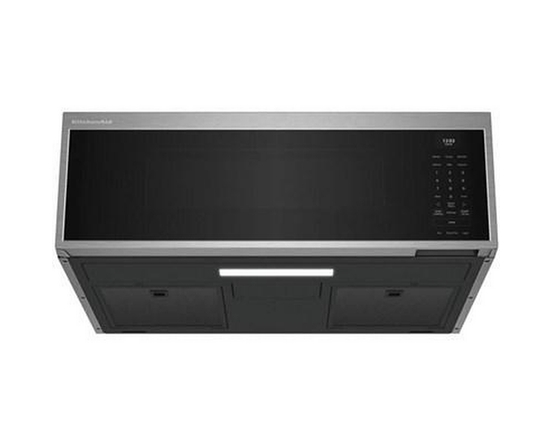 Four à micro-ondes à hotte intégrée de 30 po, 1,1 Pi cu.. KitchenAid - YKMML550RPS