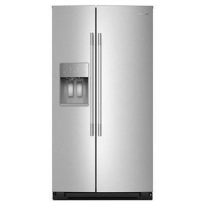 Réfrigérateur côte-à-côte à profondeur de comptoir de 36 po, 21 Pi cu.. avec distributeur d'eau et de glace KitchenAid - KRSC536RPS
