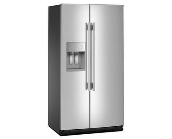 Réfrigérateur côte-à-côte à profondeur de comptoir de 36 po, 21 Pi cu.. avec distributeur d'eau et de glace KitchenAid - KRSC536RPS