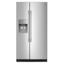 Réfrigérateur côte-à-côte de 36 po, 28 Pi cu.. avec distributeur d'eau et de glace KitchenAid - KRSF536RPS