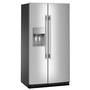 Réfrigérateur côte-à-côte de 36 po, 28 Pi cu.. avec distributeur d'eau et de glace KitchenAid - KRSF536RPS