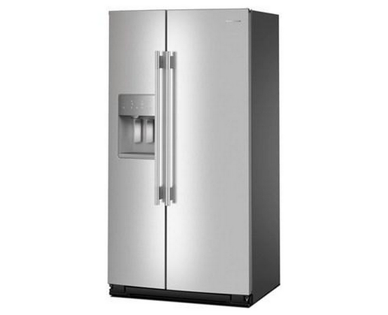 Réfrigérateur côte-à-côte de 36 po, 28 Pi cu.. avec distributeur d'eau et de glace KitchenAid - KRSF536RPS