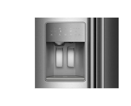Réfrigérateur côte-à-côte de 36 po, 28 Pi cu.. avec distributeur d'eau et de glace KitchenAid - KRSF536RPS