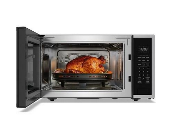 Four à micro-ondes de comptoir de 22 po, 1,5 Pi cu.. avec technologie convection KitchenAid - KMCS522SPS