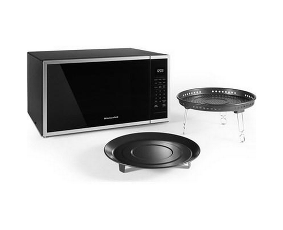 Four à micro-ondes de comptoir de 22 po, 1,5 Pi cu.. avec technologie convection KitchenAid - KMCS522SPS