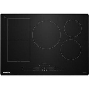Table de cuisson encastrée à induction Temp Cook™ de 30 po avec 5 zones de cuisson KitchenAid - KCIT730SSS