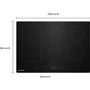 Table de cuisson encastrée à induction Temp Cook™ de 30 po avec 5 zones de cuisson KitchenAid - KCIT730SSS