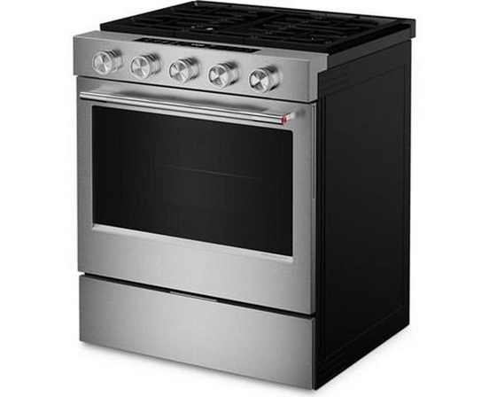 Cuisinière à gaz encastrable intelligente de 30 po avec modes de cuisson par convection KitchenAid - KSGS330SPS