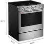 Cuisinière à gaz encastrable intelligente de 30 po avec modes de cuisson par convection KitchenAid - KSGS330SPS