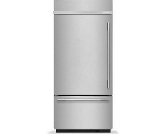 Réfrigérateur à congélateur inférieur intégré de 36 po, 20,8 Pi cu.. KitchenAid - KBBL336SPS