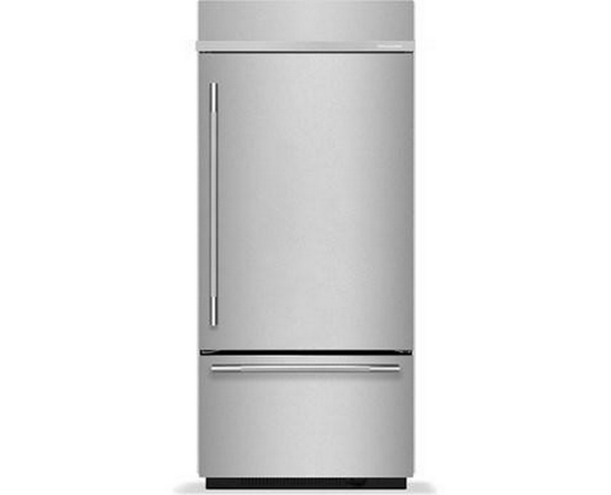 Réfrigérateur à congélateur inférieur intégré de 36 po, 20,8 Pi cu.. KitchenAid - KBBR336SPS