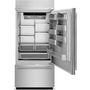 Réfrigérateur à congélateur inférieur intégré de 36 po, 20,8 Pi cu.. KitchenAid - KBBR336SPS