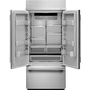 Réfrigérateur 3 portes avec porte à deux battants intégré de 36 po, 20,8 Pi cu.. KitchenAid - KBFN536SPS