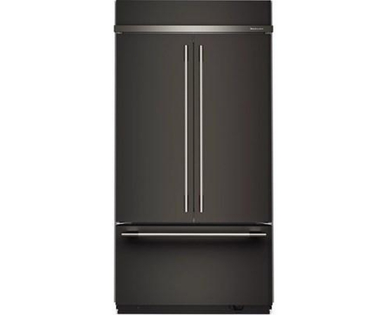 Réfrigérateur 3 portes avec porte à deux battants intégré de 42 po, 24,2 Pi cu.. KitchenAid - KBFN542SBE
