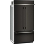 Réfrigérateur 3 portes avec porte à deux battants intégré de 42 po, 24,2 Pi cu.. KitchenAid - KBFN542SBE