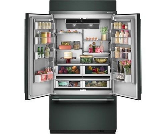 Réfrigérateur 3 portes avec porte à deux battants intégré de 42 po, 24,2 Pi cu.. KitchenAid - KBFN542SJP