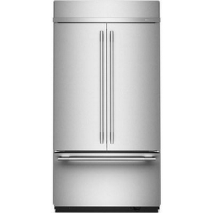 Réfrigérateur 3 portes avec porte à deux battants intégré de 42 po, 24,2 Pi cu.. KitchenAid - KBFN542SPS