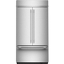 Réfrigérateur 3 portes avec porte à deux battants intégré de 42 po, 24,2 Pi cu.. KitchenAid - KBFN542SPS