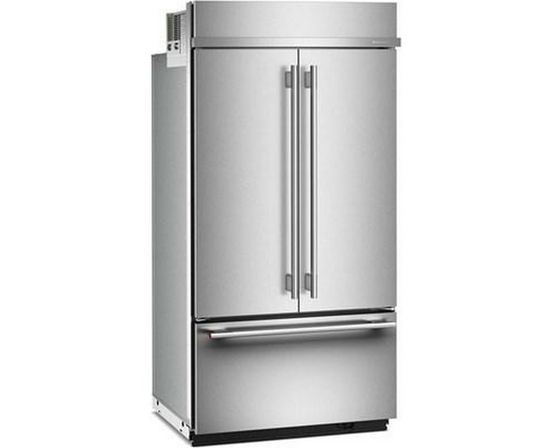 Réfrigérateur 3 portes avec porte à deux battants intégré de 42 po, 24,2 Pi cu.. KitchenAid - KBFN542SPS