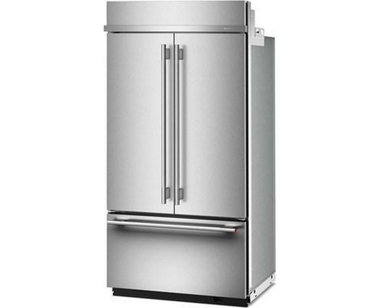 Réfrigérateur 3 portes avec porte à deux battants intégré de 42 po, 24,2 Pi cu.. KitchenAid - KBFN542SPS