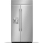 Réfrigérateur côte-à-côte intégré de 42 po, 25,1 Pi cu.. avec distributeur d'eau et de glace externe KitchenAid - KBSD742SPS