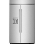 Réfrigérateur côte-à-côte intégré de 48 po, 29,4 Pi cu.. avec distributeur d'eau et de glace externe KitchenAid - KBSD748SPS