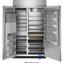 Réfrigérateur côte-à-côte intégré de 48 po, 29,4 Pi cu.. avec distributeur d'eau et de glace externe KitchenAid - KBSD748SPS