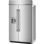 Réfrigérateur côte-à-côte intégré de 48 po, 29,4 Pi cu.. avec distributeur d'eau et de glace externe KitchenAid - KBSD748SPS