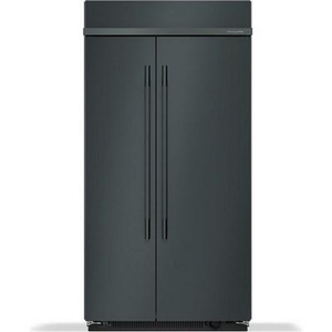 Réfrigérateur côte-à-côte intégré de 42 po, 25,5 Pi cu.. avec intérieur platine KitchenAid - KBSN742SJP