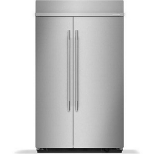 Réfrigérateur côte-à-côte intégré de 48 po, 30 Pi cu.. avec intérieur platine KitchenAid - KBSN748SPS