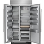 Réfrigérateur côte-à-côte intégré de 48 po, 30 Pi cu.. avec intérieur platine KitchenAid - KBSN748SPS
