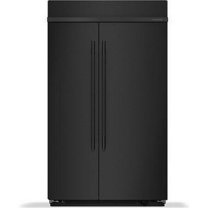 Réfrigérateur côte-à-côte intégré de 48 po, 30 Pi cu.. avec intérieur platine KitchenAid - KBSN748SBE