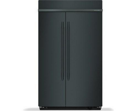Réfrigérateur côte-à-côte intégré de 48 po, 30 Pi cu.. avec intérieur platine KitchenAid - KBSN748SJP