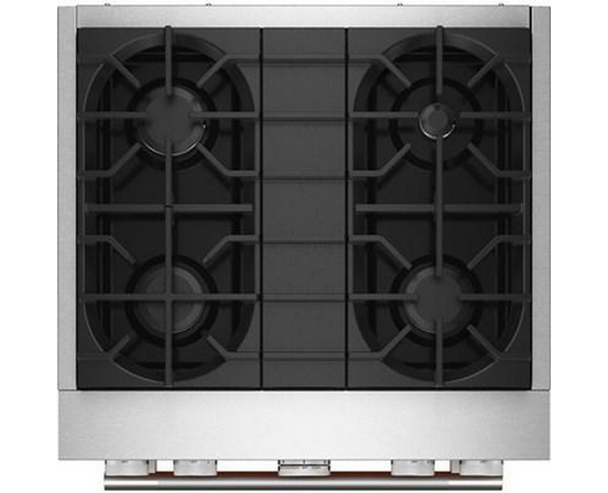 Cuisinière autoportante bi-énergie de style commercial de 30 po KitchenAid - KFDS930SSS