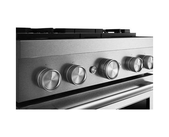 Cuisinière autoportante bi-énergie de style commercial de 30 po KitchenAid - KFDS930SSS