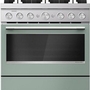 Cuisinière autoportante bi-énergie de style commercial de 36 po KitchenAid - KFDS936SDC