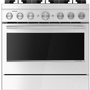 Cuisinière autoportante bi-énergie de style commercial de 36 po KitchenAid - KFDS936SSS