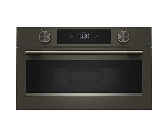 Four à micro-ondes encastrable de 30 po avec technologie convection KitchenAid - KMBS730SBE