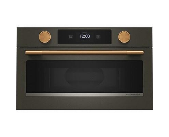 Four à micro-ondes encastrable de 30 po avec technologie convection KitchenAid - KMBS730SBE