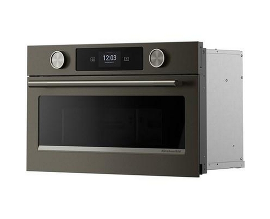 Four à micro-ondes encastrable de 30 po avec technologie convection KitchenAid - KMBS730SBE